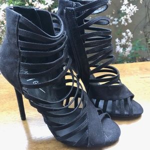 Nasty Gal "Get a Grip" Vegan Suede Stilettos